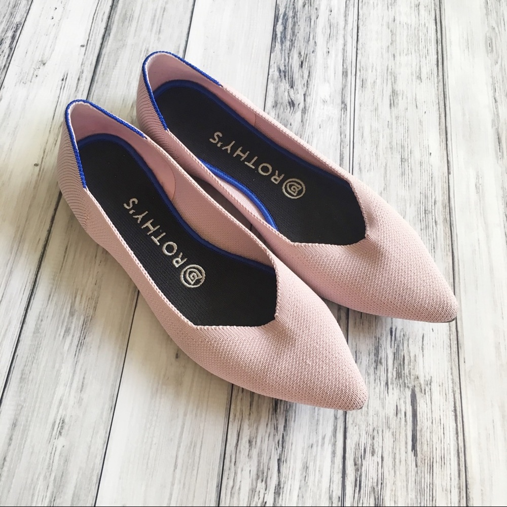 Rothy's Petal Pink Solid The Point Size 7.5